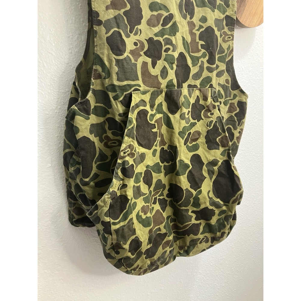 Vintage Black Sheep Hunting Vest Mens‎ Small Camo - Picture 5 of 5